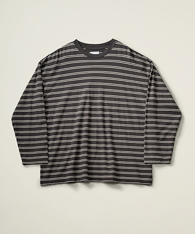 Hard Twisted Stripe Jersey L/S Tee