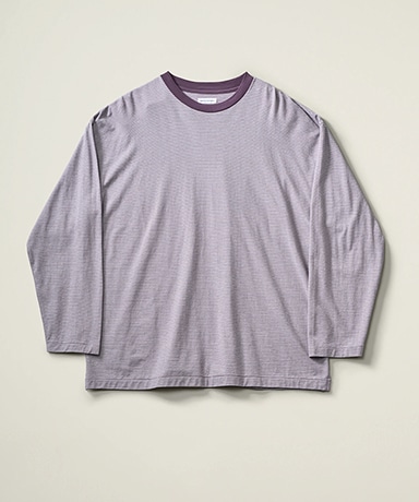 Hard Twisted Stripe Jersey L/S Tee