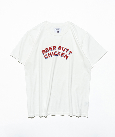 BEER BUT CHICKEN Tee designed by Motonobu Nakamura