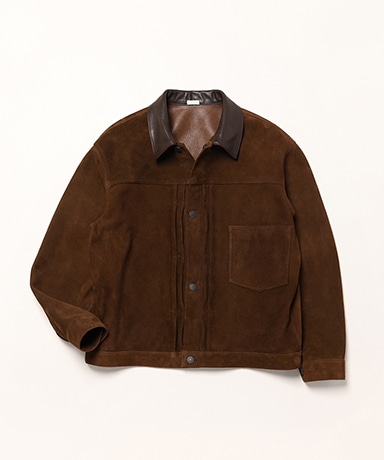 Vintage Suede Leather 1st Type Jacket