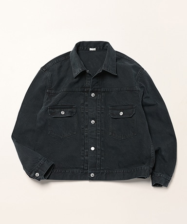 2nd Type Black Denim Jacket