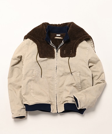 Vintage WW2 US Navy Deck Hooded Jacket