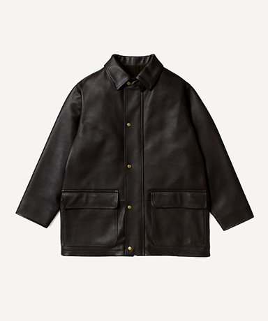 Leather Hunting Coat