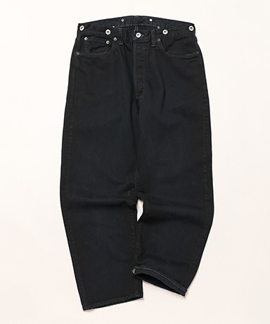 No.22 Washed Wide Denim Pants
