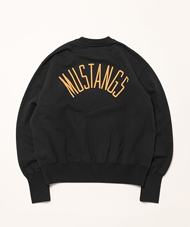 Unlikely Simple Sweat Crew MUSTANGS