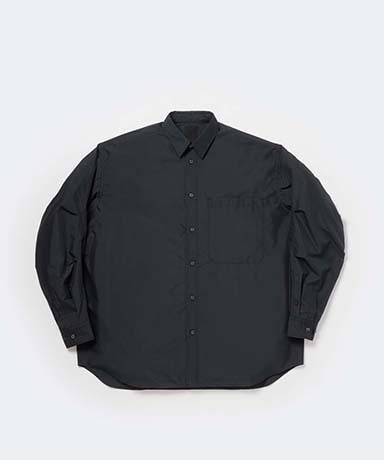 Tech Regular Collar Shirt L/S Solid