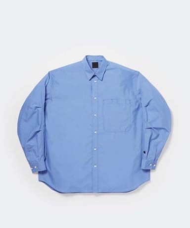 Tech Regular Collar Shirt L/S Solid