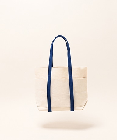 Washed Canvas 6Pockets Tote (S) - 2Tone