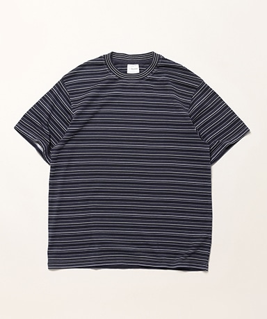 Garment Dyed Random Border T-Shirt