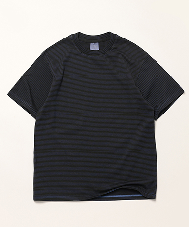 LOFTMAN別注 Garment Dyed Border T-Shirt