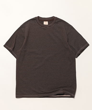LOFTMAN別注 Garment Dyed Border T-Shirt