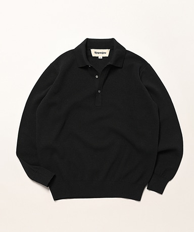Long Sleeve Polo Sweater