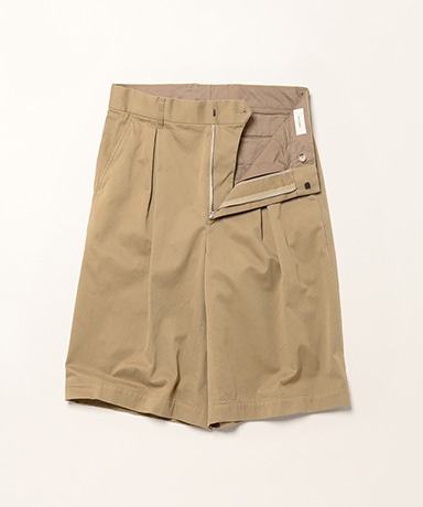 Inverted Pleats Short Trouser - BM Shakespeare