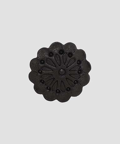 × Rooster King&CO., Leather Carving Pins - Small Concho Style B