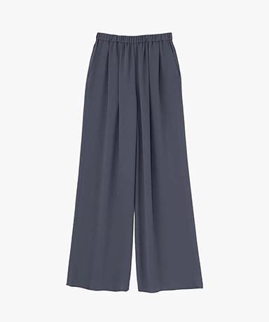 Satin Easy Wide Pants