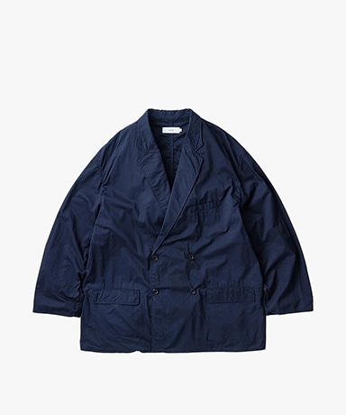 Garment Dyed Typewriter Oversized Double Jacket