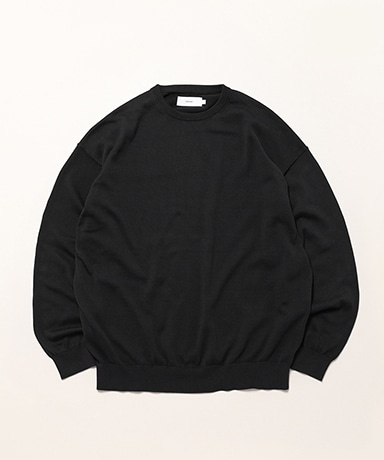 Suvin High Gauge L/S Crew Neck Knit