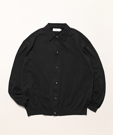 Suvin High Gauge Knit Oversized L/S Shirt