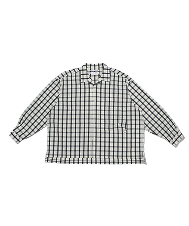 Recycle Open Collar Shirt