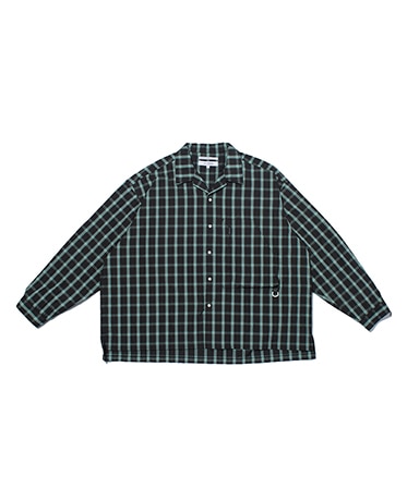 Recycle Open Collar Shirt