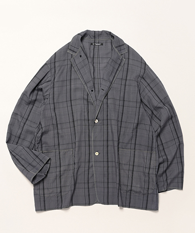 折って折ってJACKET HWOOL CHECK