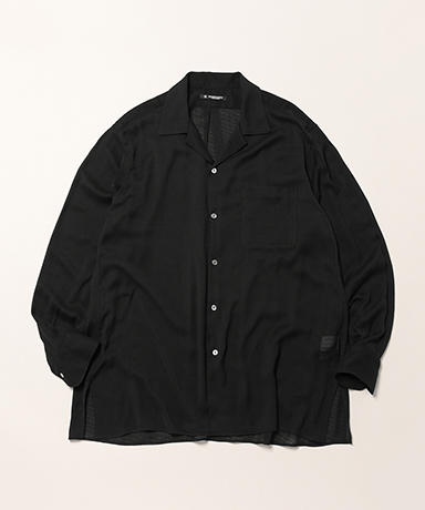 OPEN COLLAR SHIRTS SILKRAYON