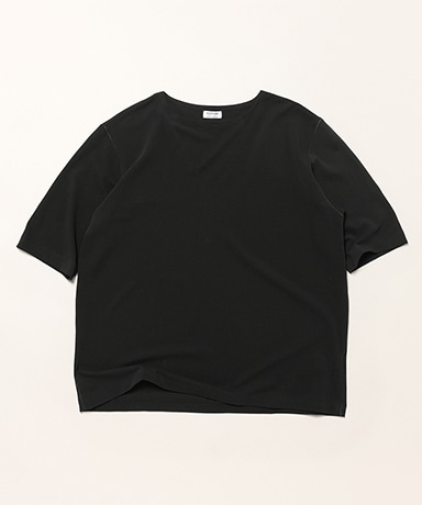 S/S Boat Tee Cotton Crape