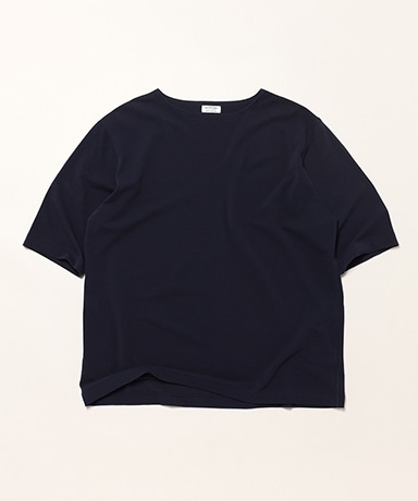 S/S Boat Tee Cotton Crape