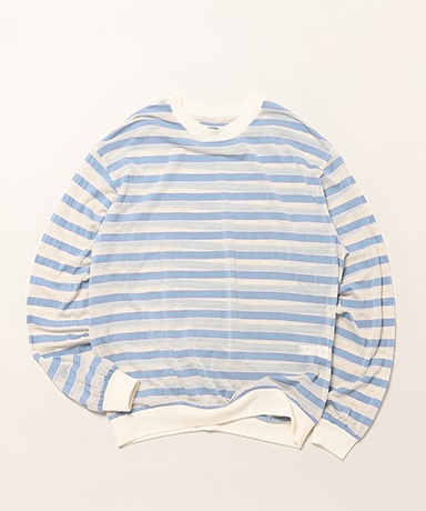 L/S BORDER TEE TRANKS