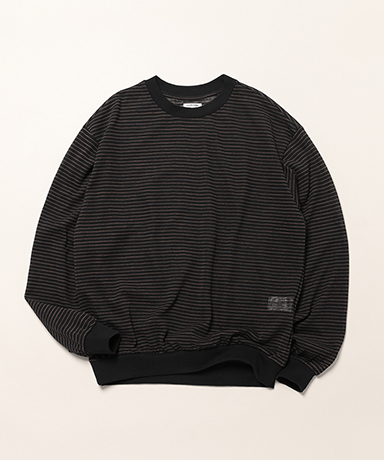 L/S BORDER TEE SLUB