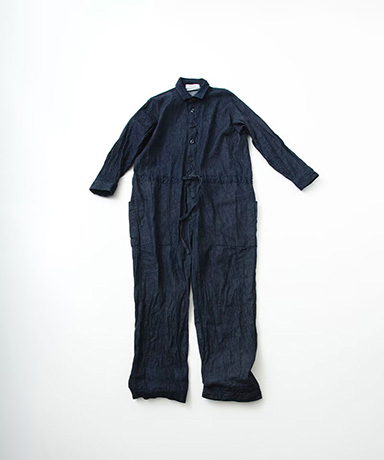デニムオールインワン