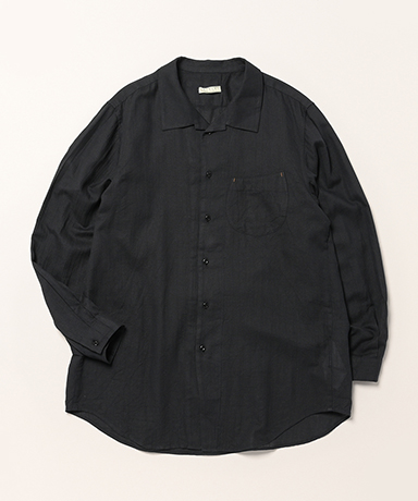 Panama Cotton Breath Collar Shirt