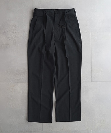 LOFTMAN別注 ベルテッドワンタックパンツ