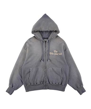 THE DITC JOURNAL Zip Hoodie Aged