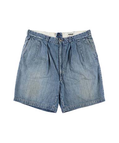 US Army Denim Shorts Aged