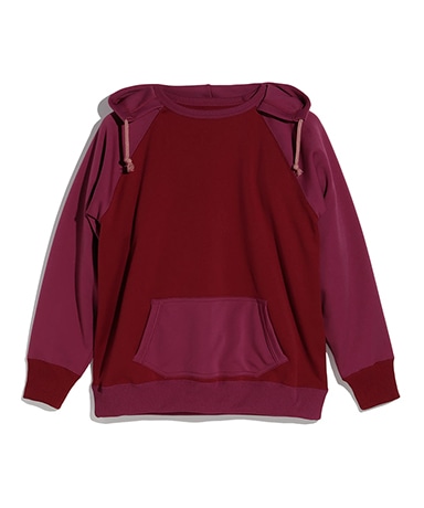 W Face 2 Tone Hoodie