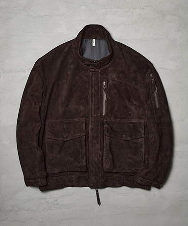 Bomber Jacket - Sheep Suede