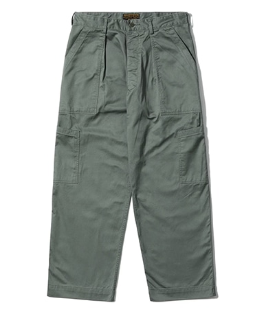Trousers, Utility, Cotton Sage Green