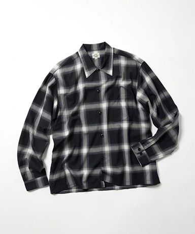 Super 140's Wool Tropical Open Shirt