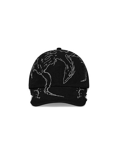 Ryli Embriodered 6 Panel Cap