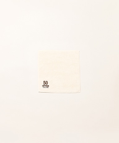 LOFTMAN別注 50th ORGANIC T100 Hand Towel