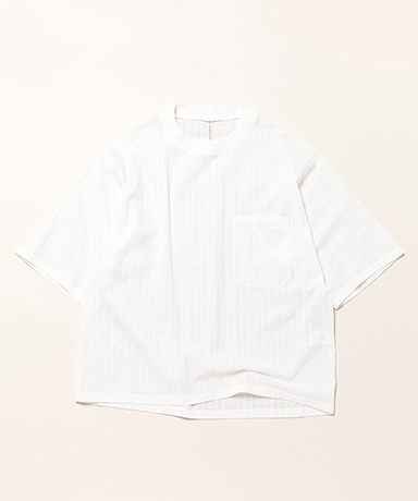 Over Sized Woven Tee