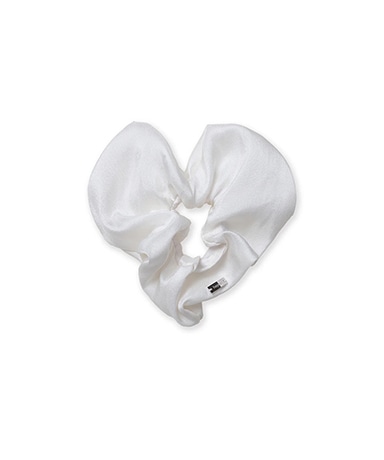 Silk Heart Scrunchie-Medium