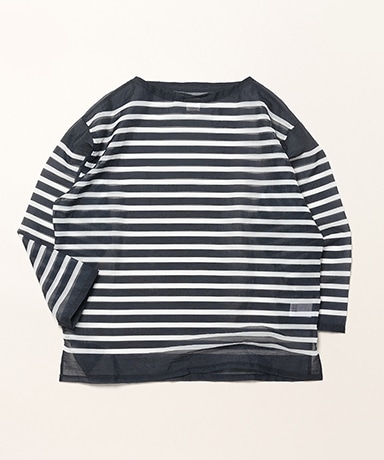 Mesh Basque Shirt