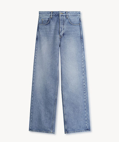 Steve Wide-Leg Denim Jeans