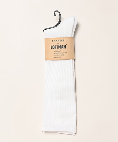 SHAPERS by LOFTMAN アメリブ着圧パイルソックス