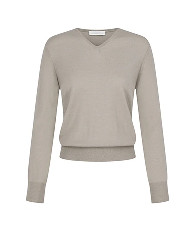 Wool V-Neck Knit