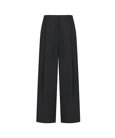 Wide Tuck Pants