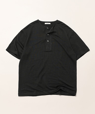 10oz Henley Neck Pullover