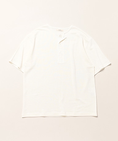 10oz Henley Neck Pullover